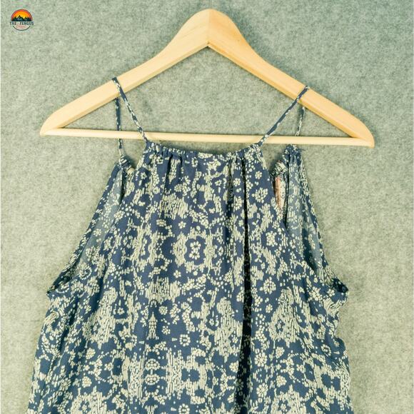 Knox Rose Maxi Dress Multicolor Sleeveless Keyhole Neck Boho Women's Size Small - Picture 9 of 14